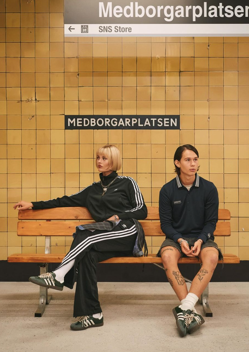 SNS x Adidas campaign photo